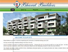 Tablet Screenshot of bharatbuilders.net